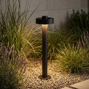 Lucande LED-ulična svetilka Nirella, 60 cm, črna, CCT, IP65 - Sodobni - črna, bela - Kovina
