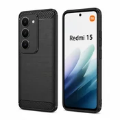+Class maskica za Xiaomi Redmi 15 4G/5G KARBON MAT crna