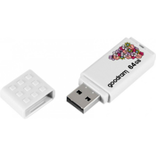 GOODRAM USB ključek 64GB, pomladno bel