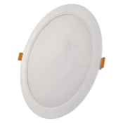 LED vgradna svetilka RUBIC, krog, bela, 24W, nevtralna bela