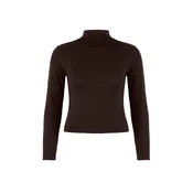 Trendyol Curve Ženska bluza Tbbaw26Af00113, Braon