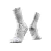 X-BIONIC Trailrun Terraskin Perform Crew nogavice, x white/silver grey (EU 45-47)