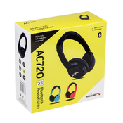 AUDIOCORE audiocore v5.1 brezžične slušalke bluetooth, 200 mah, 3-4h delovnega časa, 1-2h časa polnjenja, ac720 r rdeča