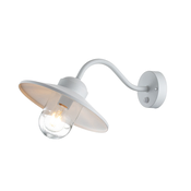 Elstead Lighting Elstead Klampenborg Zunanja stenska svetilka v obliki kupole, bela, IP44, (22099916)