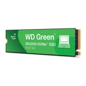 Western Digital 1TB M.2 2280 NVMe SN3000 Green WDS100T4G0E-00CPS0