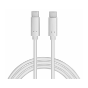 E-GREEN Kabl 3.1 USB tip C M/M 2m, za Superbrzo punjenje, 5A, 240W, Beli