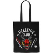 CINEREPLICAS: STRANGER THINGS - TOTE BAG - HELLFIRE CLUB torbica