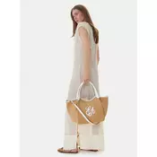 Ročna torba Emporio Armani EW001009 AF25819 M1335 Rjava