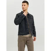 Jack & Jones Jeans jakna Jean 12223613 Črna Regular Fit