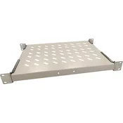 Računalniška polica 1U 19 Š=600 MM BELA MC-USBACNET2.5G, RAS100WH