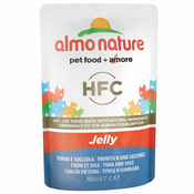 Ekonomicno pakiranje Almo Nature HFC Jelly vrecice 6 x 55 g - Tuna i listBESPLATNA dostava od 299kn