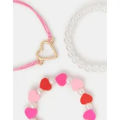 Monsoon Children Set narukvica za devojcice HEART BRACELET PACK