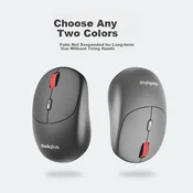 ThinkPlus Bežicni miš, 2.4GHz, Bluetooth, Crni