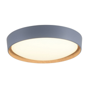 Leuchten Direkt 14347-15-LED Prigušiva stropna svetiljka EMILIA 28,8W/230V siva