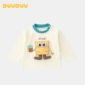 Duuduu Decja majica dugih rukava, Prljavo bela