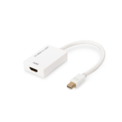 ASSMANN Electronic AK-340416-002-W video cable adapter 0.2 m Mini DisplayPort HDMI Type A (Standard) White
