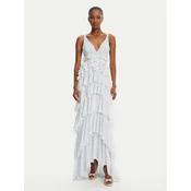 Elisabetta Franchi Cocktail obleka AB-R42-52E2-V680 Bela Regular Fit