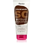 Fanola Color Mask barva za lase za barvane lase za vse vrste las 200 ml odtenek Sensual Chocolate