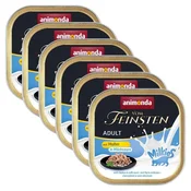 Animonda Vom Feinsten Adult Cat Milkies - piščanec v smetanovi omaki 6 x 100 g