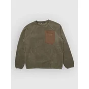 Salty Crew Reel Polar Crew Sweater dusty olive