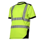 Proline OPOZORILNA MAJICA, RUMENO-ČRNA, 3XL, CE, LAHTI