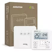 slomart AURATON Libra SET tedenski regulator temperature, brezžični, s krmilnikom ogrevalne naprave (komplet) (naslednik modela 3021RT)