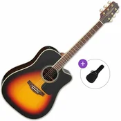 Takamine GD51CE Basic SET Brown Sunburst Elektro-akusticna dreadnought