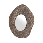 Eglo 425073 - Stensko ogledalo TOAMASINA 76x80 cm bronzno