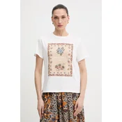 Weekend Max Mara Majica Pantera 2615971032 Bela Regular Fit