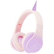 Djecje slušalice PowerLocus - P2 Unicorn, bežicne, ružicaste