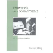 JACOB:VARIATIONS ON A DORIAN THEME ALTO SAXOPHONE & PIANO