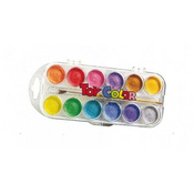 Vodene boje Toy Color - Pearly, 12 boja, ?30 mm