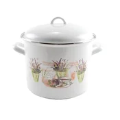 Globok lonec z emajlirano površino 8,6L 24cm 52657