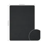 INF Samolepilni našitek iz PU usnja Black, (21297464)