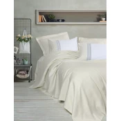 COTTON BOX Set Posteljina LUSSO BAMBOO sa prekrivacem LESSY, 240x260 cm, Bež