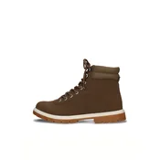 nae Vegan Shoes Gležnarji z vezalkami Adar oliva