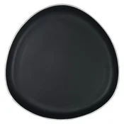 LE COQ Persephone plitev krožnik, premer: 270 mm, črn/bel (8 kos)