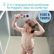 CHICCO Šampon in balzam Pop Comby Strawberry 250ml
