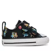 Converse Modne superge Converse x Bluey Chuck Taylor All Star Easy On A16464C Črna