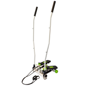ModernHome fitness steper s ruckama crno-bijeli