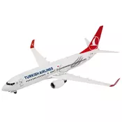Sastavljivi model Revell Suvremeni: Avioni - Boeing 737-800 Turkish Airlines (s ukljucenim dodacima)