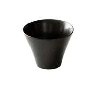 Porcelánový šálek Origami Milk Beverage Cup Narrow 140 ml černý