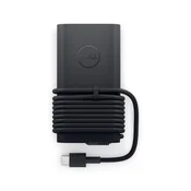 Dell AC adapter 100W USB-C GaN ultra tanak adapter s kabelom za napajanje 492-BDPQ