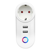 Moye voltaic WiFi smart socket with USB ports ( 044370 )
