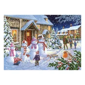 The House of Puzzles - Puzzle Družina Snow - 250 kosov