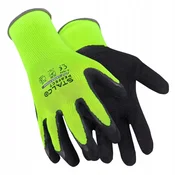 Rokavice iz poliestra STALCO PERFECT LATEKS FOAM, 23 cm