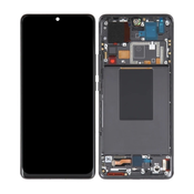 Xiaomi 12 Pro 2201122C 2201122G - LCD zaslon + steklo na dotik + okvir (Black) OLED