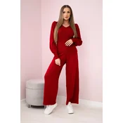 Set of sweaters red