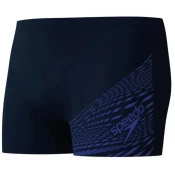 Speedo medley logo aquashort black/dark blue s - uk32