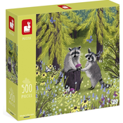 JANOD Kartonske puzle Rakuni